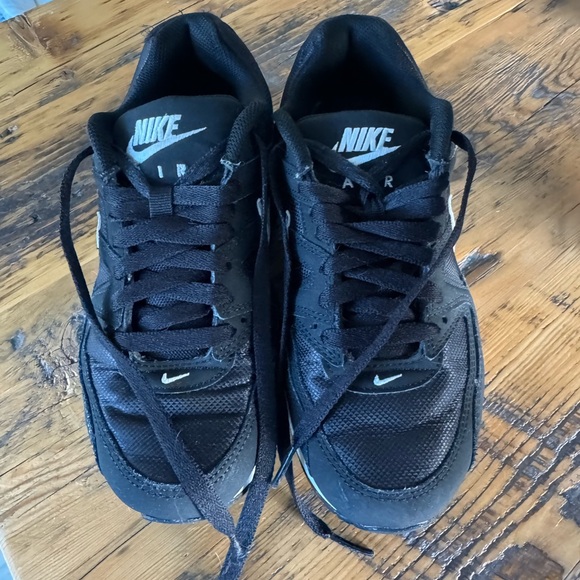 NIKE AIR MAX SIZE 6 LADIES BLACK WHITE - Picture 13 of 16